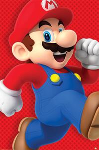 Poster, Affisch Super Mario - Run