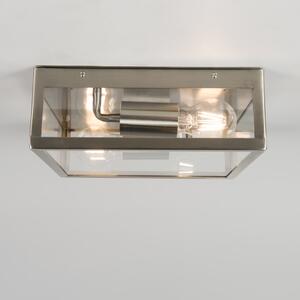 Vägglampa 'Edam' Moderna rostfritt stål - Passande för LED / Utomhus, Inomhus