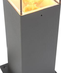 Modern utomhuslampa 30 cm antracit IP44 - Danmark