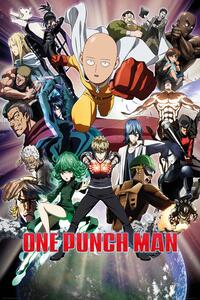 Poster, Affisch One Punch Man - Collage, (61 x 91.5 cm)