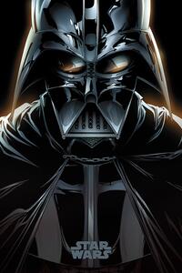 Poster, Affisch Star Wars - Vader Comic