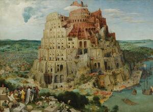 Bildreproduktion Tower of Babel, 1563 (oil on panel), Pieter the Elder Bruegel