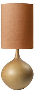 Bella bordslampa sand inkl. beige/röd lampskärm