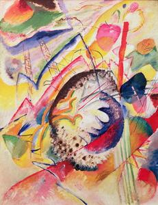 Bildreproduktion Large Study, 1914, Wassily Kandinsky