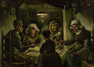 Vincent van Gogh - Bildreproduktion The Potato Eaters, 1885, (40 x 30 cm)