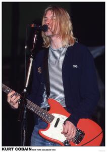 Poster, Affisch Kurt Cobain / Nirvana - New York Coliseum 1993, (59.4 x 84 cm)
