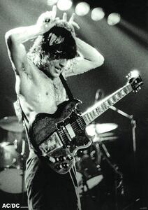 Poster, Affisch AC/DC - Angus Young 1979, (59.4 x 84 cm)