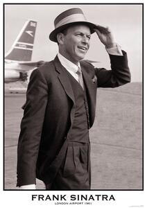 Poster, Affisch Frank Sinatra - London Airport 1961, (59.4 x 84 cm)