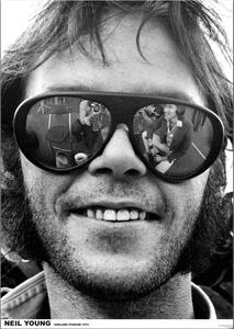 Poster, Affisch Neil Young - Oakland 1974, (59.4 x 84 cm)