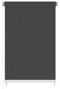 Rullgardin utomhus 140x230 cm svart