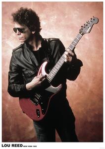 Poster, Affisch Lou Reed - New York 1983, (59.4 x 84 cm)