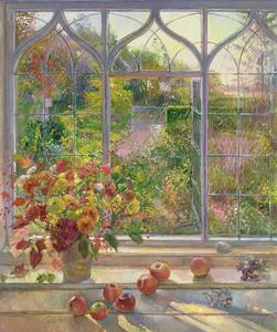 Timothy Easton - Konsttryck Autumn Windows, 1993, (35 x 40 cm)
