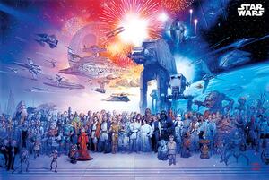 Poster, Affisch Star Wars - Universe, (91.5 x 61 cm)