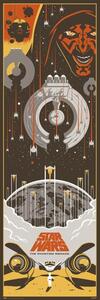 Poster, Affisch Star Wars: Episod I - Det mörka hotet, (53 x 158 cm)