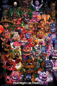 Poster, Affisch Five Nights At Freddy's - Ultimate Group, (61 x 91.5 cm)