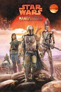 Poster, Affisch Star Wars: Mandalorian - Crew