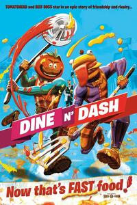 Poster, Affisch Fortnite - Dine and Dash, (61 x 91.5 cm)