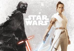Poster, Affisch Star Wars - Kylo & Rey, (91.5 x 61 cm)