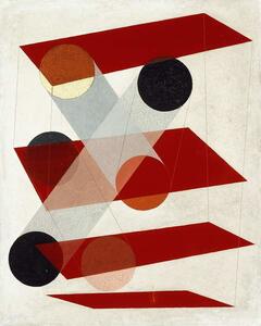 Moholy-Nagy, Laszlo - Konsttryck Galalite picture (Gz III), 1932, (30 x 40 cm)