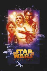 Poster, Affisch Star Wars Episode IV - En Ny Hopp