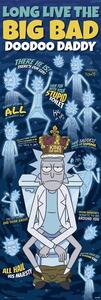 Poster, Affisch Rick & Morty - Doodoo Daddy