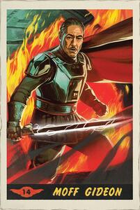 Poster, Affisch Star Wars: The Mandalorian - Moff Gideon Card