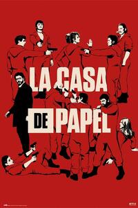 Poster, Affisch Money Heist (La Casa De Papel) - All Characters