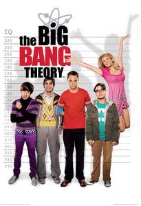 Poster, Affisch Big Bang-teorin - IQ-mätare, (61 x 91.5 cm)