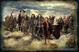 Konsttryck Hobbit - En oväntad resa, (40 x 26.7 cm)