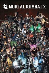 Poster, Affisch Mortal Kombat X, (61 x 91.5 cm)