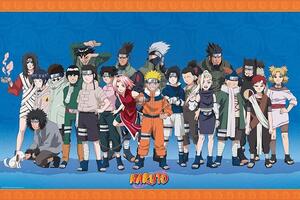 Poster, Affisch Naruto - Konoha Ninjas, (91.5 x 61 cm)