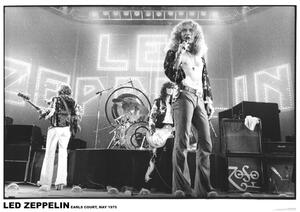 Poster, Affisch Led Zeppelin - Earls Court May 1975, (59.4 x 84.1 cm)