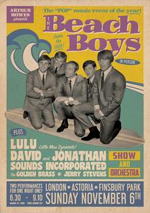 Poster, Affisch The Beach Boys - Live in London, (59.4 x 84.1 cm)