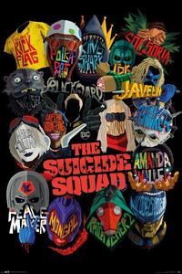 Poster, Affisch The Suicide Squad - Icons, (61 x 91.5 cm)