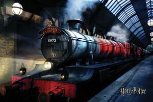 Konsttryck Harry Potter - Hogwartsexpressen, (40 x 26.7 cm)