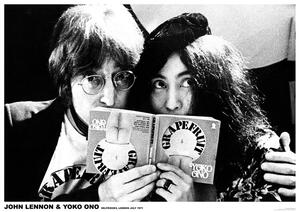 Poster, Affisch John Lennon & Yoko Ono - Grapefruit Book, (84.1 x 59.4 cm)