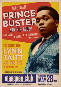 Poster, Affisch Prince Buster - Marquee Club 1967, (59.4 x 84.1 cm)