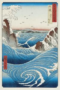 Poster, Affisch Hiroshige - Whirlpools, (61 x 91.5 cm)