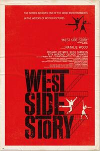 Poster, Affisch West Side Story, (61 x 91.5 cm)