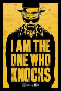 Poster, Affisch Breaking Bad - I am the one who knocks, (61 x 91.5 cm)