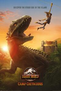 Poster, Affisch Jurassic World: Camp Cretaceous - Teaser, (61 x 91.5 cm)