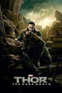 Poster, Affisch Thor 2:The Dark World - Loki