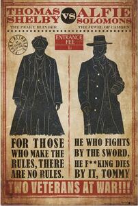 Poster, Affisch Peaky Blinders - Thomas vs Alfie