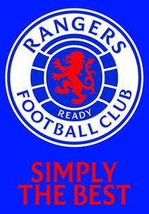 Poster, Affisch Rangers FC - Simply the Best