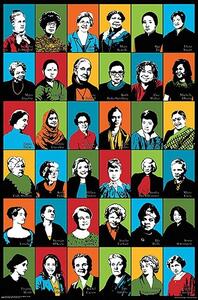 Poster, Affisch Feminist Icons, (61 x 91.5 cm)