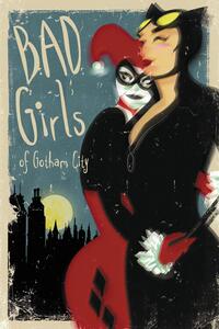 Konsttryck Bad Girls of Gotham City, (26.7 x 40 cm)