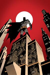 Poster, Affisch Batman - Villain Skyline, (61 x 91.5 cm)