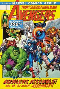 Poster, Affisch Avengers - 100th Issue, (61 x 91.5 cm)