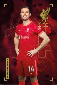 Poster, Affisch Liverpool FC - Jordan Henderson, (61 x 91.5 cm)
