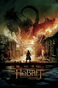Poster, Affisch Hobit - Smaug
